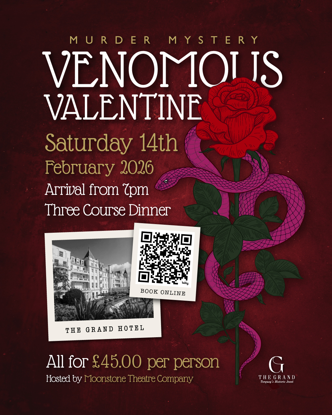 Venomous Valentine Murder Mystery