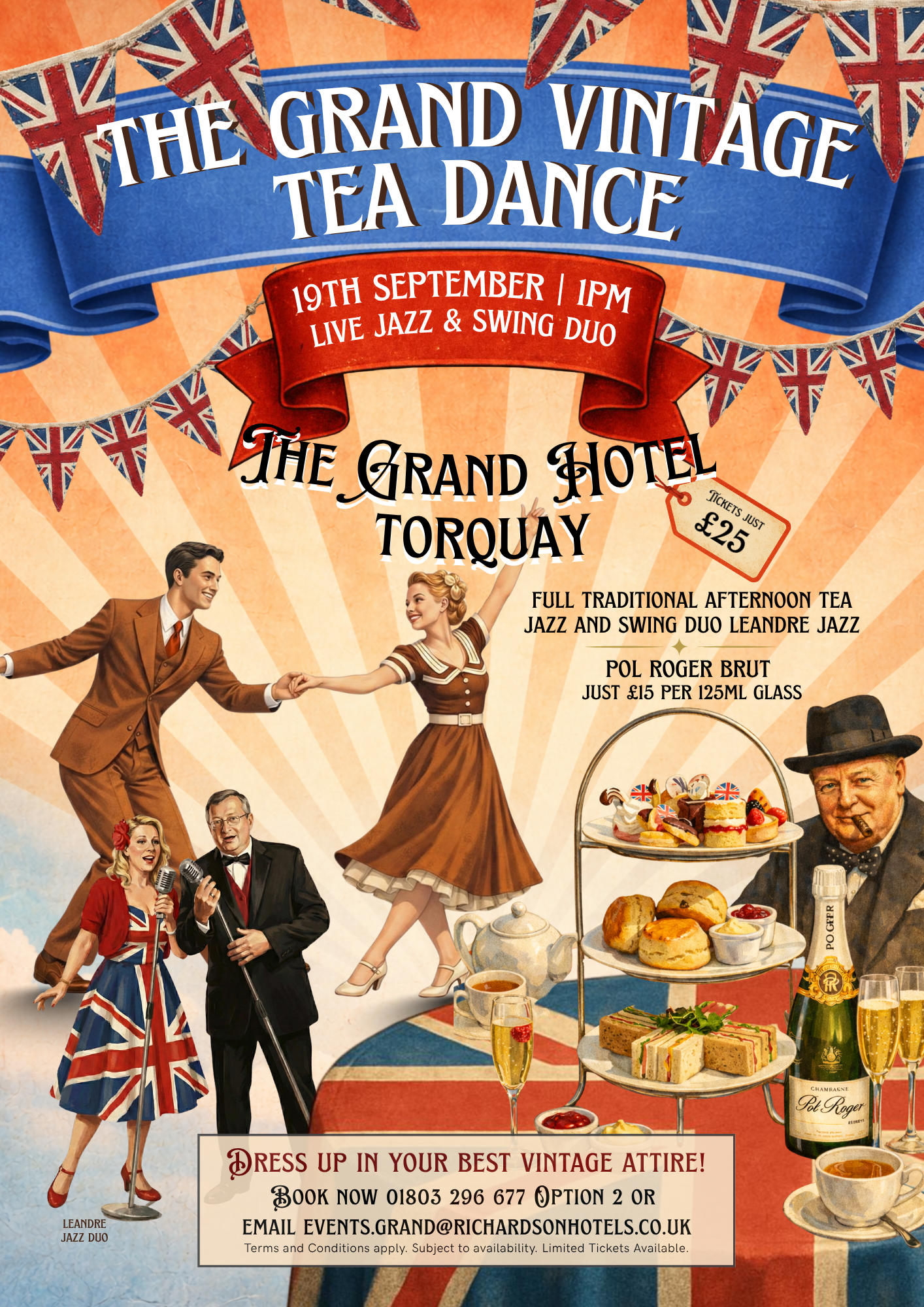 The Grand Vintage Tea Dance at The Grand