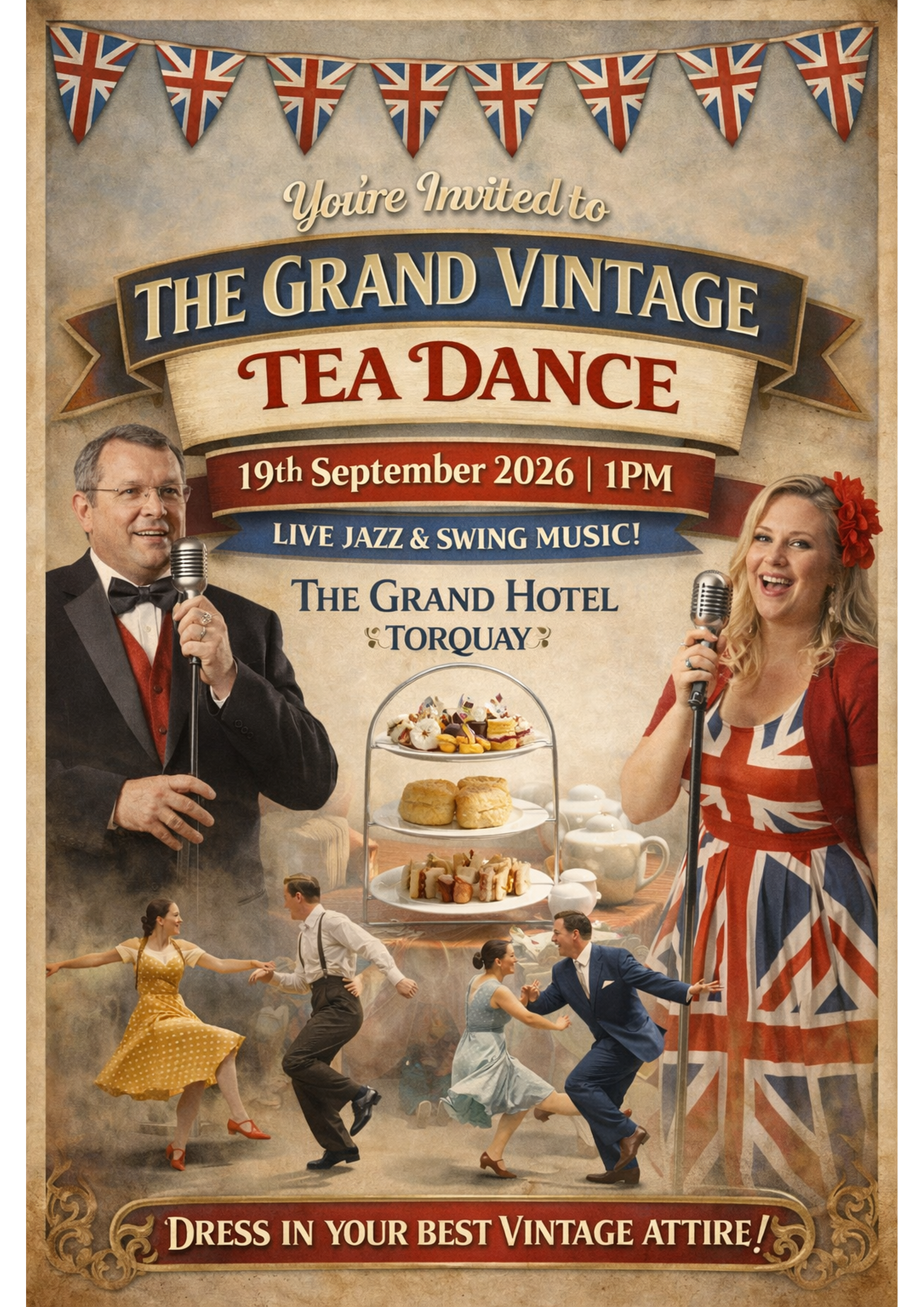 The Grand Vintage Tea Dance at The Grand