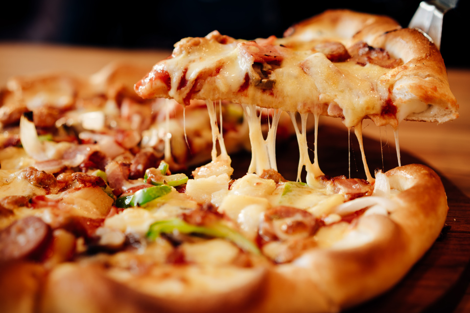 Pizza at The Grand