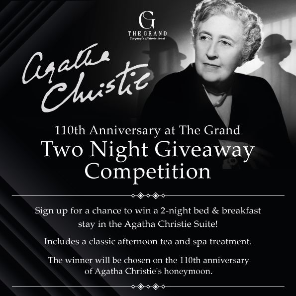 Agatha Christie Two Night Giveaway Competition 🕵️‍♀️