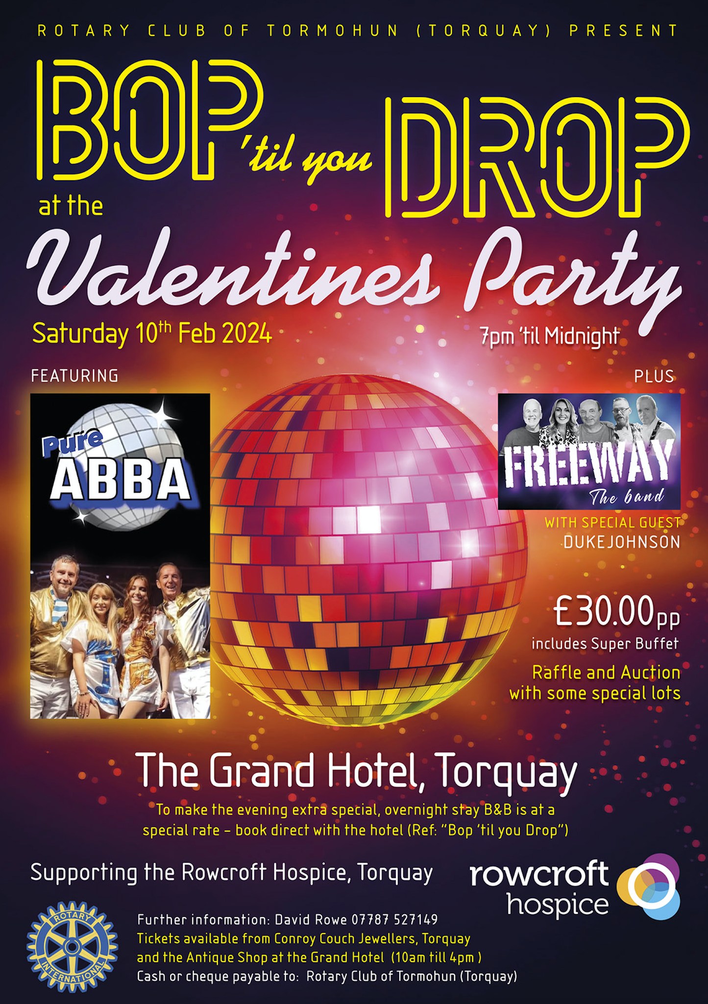 Bop til you Drop Valentine's Party