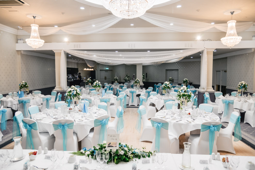 Grand Hotel Wedding Devonshire Ballroom