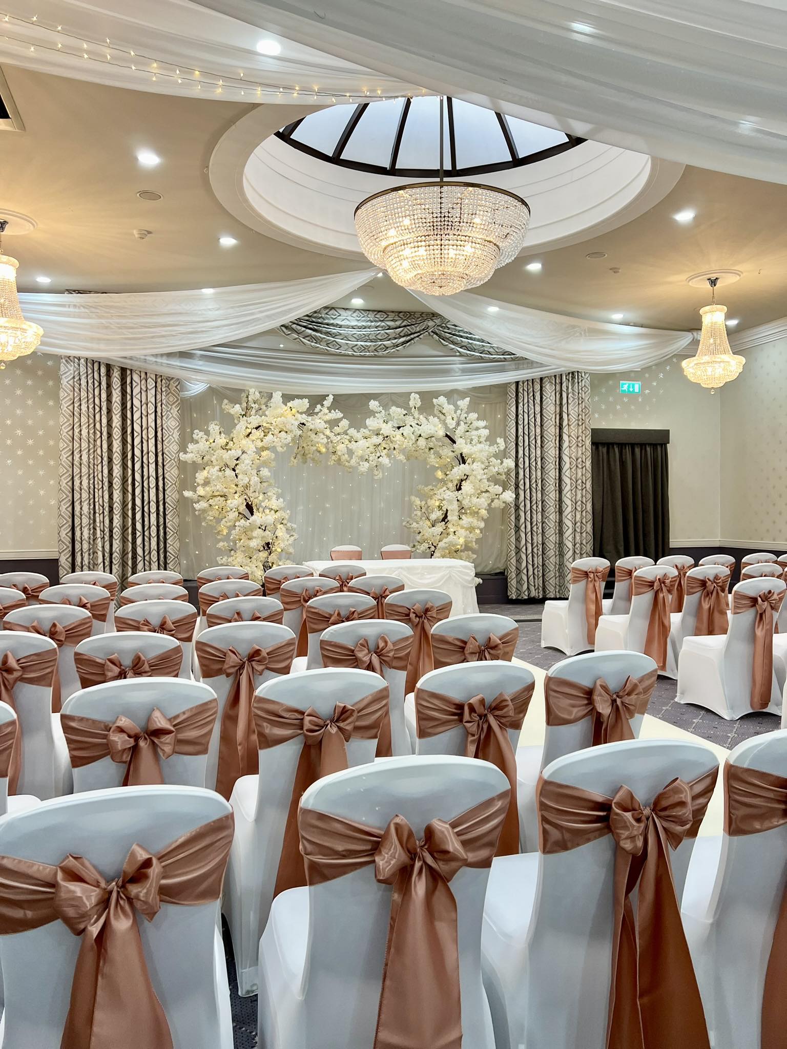 Grand Hotel Wedding Devonshire Ballroom